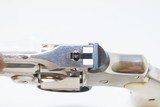 NICKEL & MOTHER of PEARL SMITH & WESSON .32 Safety Hammerless REVOLVER C&Rc1902 5-Shot “LEMMON SQUEEZER” - 11 of 23