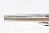 NICKEL & MOTHER of PEARL SMITH & WESSON .32 Safety Hammerless REVOLVER C&Rc1902 5-Shot “LEMMON SQUEEZER” - 12 of 23