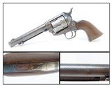 1877 mfr Antique COLT 45 Black Powder Frame SINGLE ACTION ARMY Revolver SAA EARLY Colt Model 1873 Manufactured in 1877! - 1 of 20