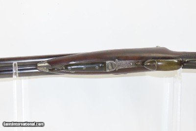 Rare DREYSE NEEDLE FIRE Shotgun PRUSSIAN Antique Double Barrel SxS 16 Gaugec1850s Predecessor to the Centerfire System! - Image 8 of 21