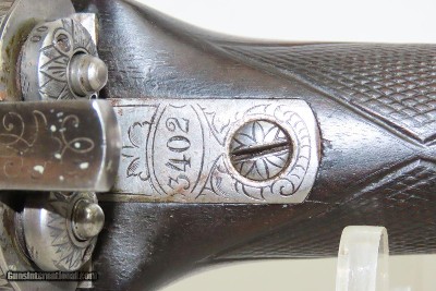Rare DREYSE NEEDLE FIRE Shotgun PRUSSIAN Antique Double Barrel SxS 16 Gaugec1850s Predecessor to the Centerfire System! - Image 11 of 21