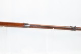 Rare PILLOCK CONVERSION Antique U.S. R&C LEONARD Contract Model 1808 MUSKET WAR OF 1812 Dated; 1 of only 5,000 Made - 10 of 22