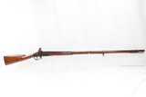 Rare PILLOCK CONVERSION Antique U.S. R&C LEONARD Contract Model 1808 MUSKET WAR OF 1812 Dated; 1 of only 5,000 Made - 2 of 22