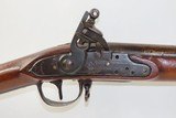 Rare PILLOCK CONVERSION Antique U.S. R&C LEONARD Contract Model 1808 MUSKET WAR OF 1812 Dated; 1 of only 5,000 Made - 4 of 22