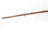 Rare PILLOCK CONVERSION Antique U.S. R&C LEONARD Contract Model 1808 MUSKET WAR OF 1812 Dated; 1 of only 5,000 Made - 20 of 22