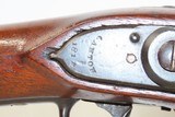 Rare PILLOCK CONVERSION Antique U.S. R&C LEONARD Contract Model 1808 MUSKET WAR OF 1812 Dated; 1 of only 5,000 Made - 8 of 22