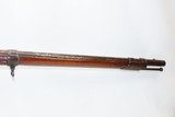 Rare PILLOCK CONVERSION Antique U.S. R&C LEONARD Contract Model 1808 MUSKET WAR OF 1812 Dated; 1 of only 5,000 Made - 6 of 22