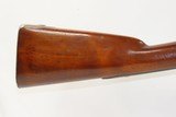 Rare PILLOCK CONVERSION Antique U.S. R&C LEONARD Contract Model 1808 MUSKET WAR OF 1812 Dated; 1 of only 5,000 Made - 3 of 22