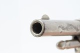 ENGRAVED, NICKEL, IVORY 1873 Patent OTIS SMITH .32 Rimfire REVOLVER Antique SCARCE Little Wild West HIDEOUT Revolver! - 9 of 16