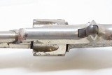 ENGRAVED, NICKEL, IVORY 1873 Patent OTIS SMITH .32 Rimfire REVOLVER Antique SCARCE Little Wild West HIDEOUT Revolver! - 11 of 16