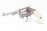 NICKEL & PEARL S&W 1st Model LADYSMITH .22 LONG Double Action C&R Revolver Scarce, EARLY SERIAL NUMBER - 2 of 16