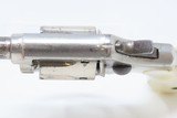 NICKEL & PEARL S&W 1st Model LADYSMITH .22 LONG Double Action C&R Revolver Scarce, EARLY SERIAL NUMBER - 7 of 16