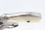 NICKEL & PEARL S&W 1st Model LADYSMITH .22 LONG Double Action C&R Revolver Scarce, EARLY SERIAL NUMBER - 6 of 16