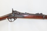 Antique US SPRINGFIELD Model 1873 TRAPDOOR .45-70 GOVT Caliber CADET RifleManufactured at the Height of the Indian Wars! - 4 of 21