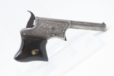 Engraved REMINGTON Antique SAW HANDLE Vest Pocket .22 Cal. Rimfire DERINGER SCARCE 1 of 17,000 Made During Production Run! - 13 of 16