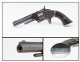 Antique CIVIL WAR SMITH & WESSON No. 1 Second Issue Spur Trigger REVOLVER
Smith & Wesson ROLLIN WHITE “Bored Through Cylinder” Patent - 1 of 18