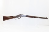 Antique WINCHESTER Model 1873 Lever Action .44-40 WCF SADDLE RING CARBINE
Iconic 1882 Manufactured Repeating Rifle - 15 of 20