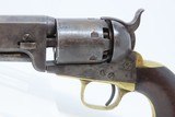 1861 Antique CIVIL WAR COLT Model 1851 NAVY .36 Caliber PERCUSSION Revolver Manufactured in 1861 in Hartford, Connecticut! - 4 of 20
