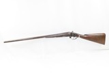 c1877 Antique PARKER BROTHERS Double Barrel SxS UNDER LIFTER HAMMER Shotgun 12 Gauge Side x Side Hammer Gun Made In 1877 - 2 of 21
