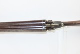 c1877 Antique PARKER BROTHERS Double Barrel SxS UNDER LIFTER HAMMER Shotgun 12 Gauge Side x Side Hammer Gun Made In 1877 - 13 of 21