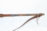 “In Memory of von GEMMINGEN” Antique HUEBER of MEININGEN Jeager RIFLE
Full-Stock Germanic Rifle in .52 Caliber! - 8 of 19
