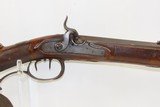 “In Memory of von GEMMINGEN” Antique HUEBER of MEININGEN Jeager RIFLE
Full-Stock Germanic Rifle in .52 Caliber! - 4 of 19