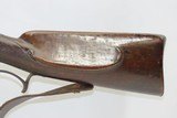 “In Memory of von GEMMINGEN” Antique HUEBER of MEININGEN Jeager RIFLE
Full-Stock Germanic Rifle in .52 Caliber! - 15 of 19