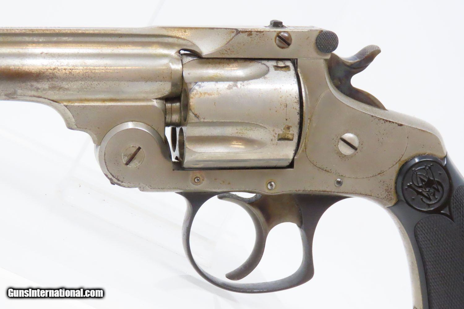 Antique Smith And Wesson 38 Da Third Model Top Break Revolver 38 Cal ...