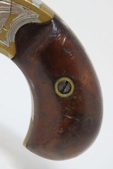 1875 mfr Factory ENGRAVED Antique COLT OPEN TOP .22 Rimfire Pocket REVOLVERColt’s Answer to Smith & Wesson’s No. 1 Revolver - 2 of 15