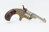 1875 mfr Factory ENGRAVED Antique COLT OPEN TOP .22 Rimfire Pocket REVOLVERColt’s Answer to Smith & Wesson’s No. 1 Revolver - 12 of 15