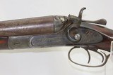 Engraved W.W. GREENER Antique DOUBLE BARREL 12 Gauge S x S HAMMER ShotgunNicely Engraved BRITISH 12 Gauge Shotgun - 4 of 24