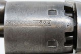 RARE Early 1st Model Colt 1851 Navy SQUAREBACK Trigger Guard Wedge/Screw 3 Digit Serial Number Iconic Sidearm - 6 of 20