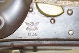 Antique U.S. SPRINGFIELD ARMORY M1816 Percussion “CONE” Conversion Musket
Converted Flintlock to Percussion with BAYONET - 7 of 24