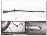 Antique U.S. SPRINGFIELD ARMORY M1816 Percussion “CONE” Conversion Musket
Converted Flintlock to Percussion with BAYONET - 1 of 24