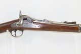 c1875 CUSTER RANGE SPRINGFIELD Model 1873 TRAPDOOR CAVALRY Carbine AntiqueSADDLE RING CARBINE In the Original 45-70 GOVT - 4 of 21