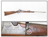 c1875 CUSTER RANGE SPRINGFIELD Model 1873 TRAPDOOR CAVALRY Carbine AntiqueSADDLE RING CARBINE In the Original 45-70 GOVT - 1 of 21