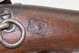 c1875 CUSTER RANGE SPRINGFIELD Model 1873 TRAPDOOR CAVALRY Carbine AntiqueSADDLE RING CARBINE In the Original 45-70 GOVT - 15 of 21