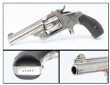 SMITH & WESSON .38 5-Shot Single Action Revolver Antique Nickel Case Colors Successor of the 1st Model “Baby Russian”! - 1 of 18