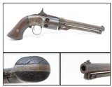 ENGRAVED Antique SPRINGFIELD ARMS Company Percussion WARNER PATENT Revolver CIVIL WAR Era Self Defense Weapon! - 1 of 16