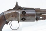 ENGRAVED Antique SPRINGFIELD ARMS Company Percussion WARNER PATENT Revolver CIVIL WAR Era Self Defense Weapon! - 4 of 16