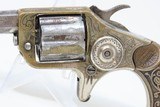 c1876 DeGRESS Horse Head Grips, Engraved COLT NEW LINE .22 7-Shot Revolver
Fancy Pocket Sidearm Made in 1876! - 4 of 16