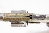 c1876 DeGRESS Horse Head Grips, Engraved COLT NEW LINE .22 7-Shot Revolver
Fancy Pocket Sidearm Made in 1876! - 7 of 16