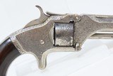 1860s ENGRAVED, PLATED SMITH & WESSON No. 1 7-Shot .22 S&W REVOLVER Antique S&W’s Flagship Revolver Design! - 17 of 18