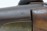 AMERICAN REVOLUTIONARY WAR French MAUBEUGE Model 1777 Conversion Pistol Predecessor to the First US Martial Pistol, the Model 1799! - 12 of 17