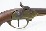 AMERICAN REVOLUTIONARY WAR French MAUBEUGE Model 1777 Conversion Pistol Predecessor to the First US Martial Pistol, the Model 1799! - 4 of 17