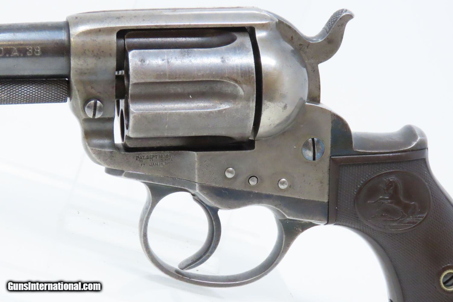 1897 mfr. Antique SHERIFF’S MODEL COLT Model 1877 “LIGHTNING” REVOLVER ...