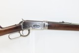 1903 mfr. WINCHESTER Model 1894 TAKEDOWN .32 WS Lever Action RIFLE C&R Octagonal Barrel, Crescent Butt Plate - 17 of 20