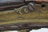 c1710 VIENNA, AUSTRIAN Antique JOHAN WAS in Wien Belt Pistol .50 Caliber
Stately, Engraved Sidearm from the 18th Century - 20 of 20