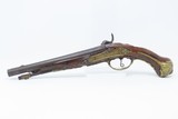 c1710 VIENNA, AUSTRIAN Antique JOHAN WAS in Wien Belt Pistol .50 Caliber
Stately, Engraved Sidearm from the 18th Century - 16 of 20