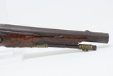 c1710 VIENNA, AUSTRIAN Antique JOHAN WAS in Wien Belt Pistol .50 Caliber
Stately, Engraved Sidearm from the 18th Century - 5 of 20